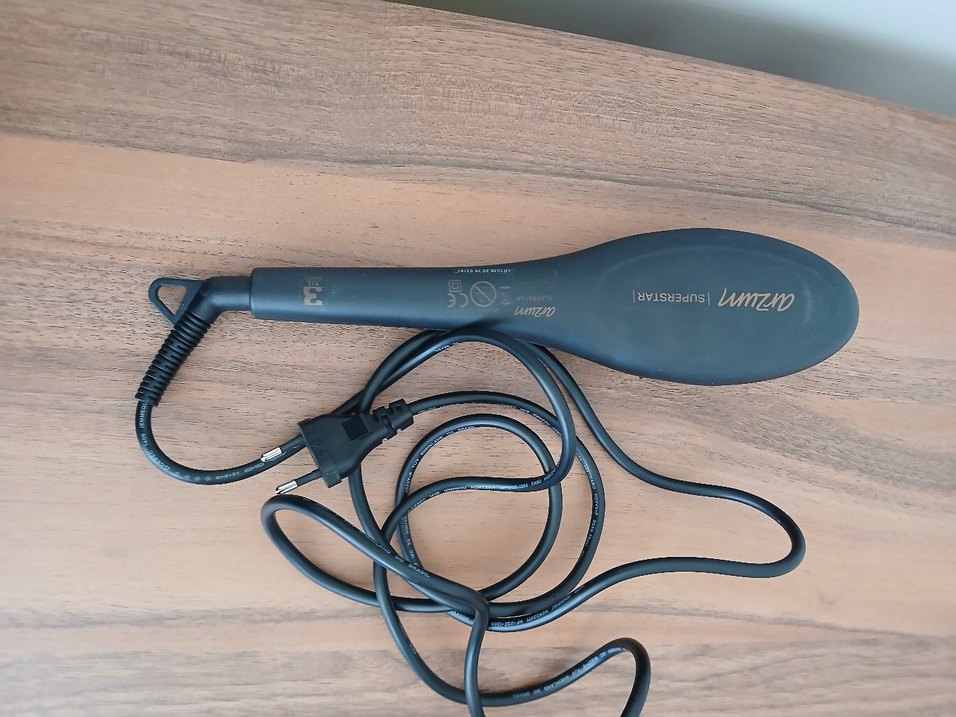 Gri Saç Düzleştirici Fırça - Görsel 2