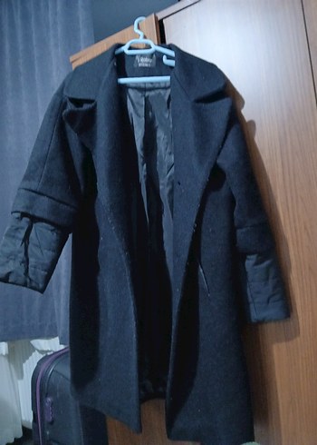 Siyah Uzun Klasik Kaban - Görsel 2