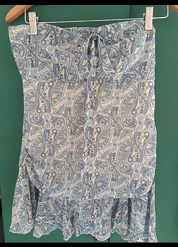 Straplez bluz - Görsel 2