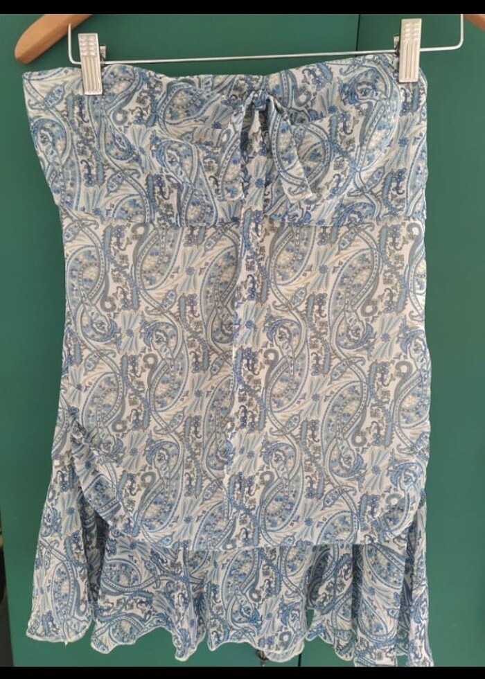 Straplez bluz - Görsel 2