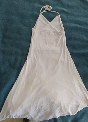 Boyundan bağlamalı elbise - Görsel 4