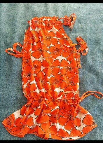 Halter yaka tunik