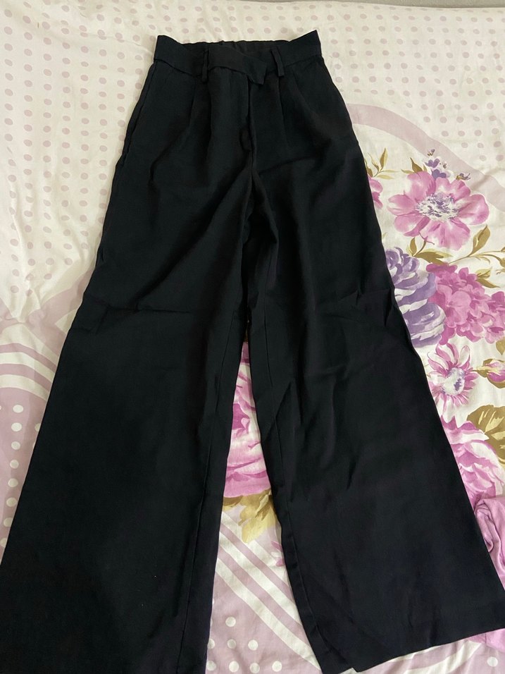 H&m wide leg pantolon - Görsel 4