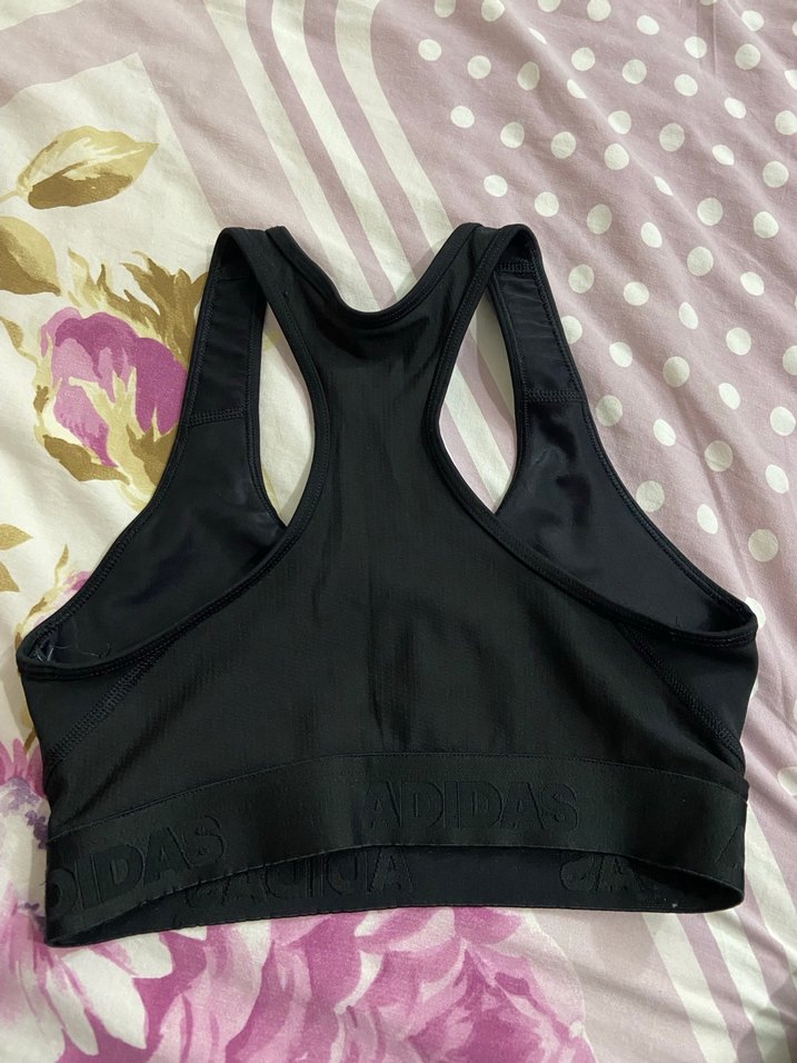 Siyah Adidas Spor Sütyeni - Görsel 2