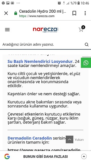 şu bazlı nemlendirici losyon