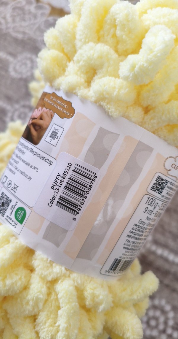 açık sarı renk alize pufyy ip gelmiştir - Görsel 2