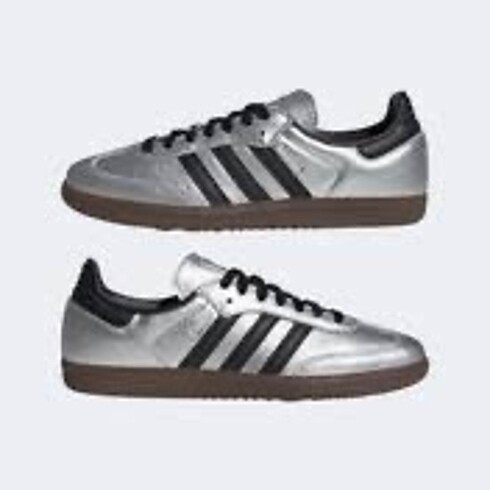 38,5 Beden adidas samba gümüş