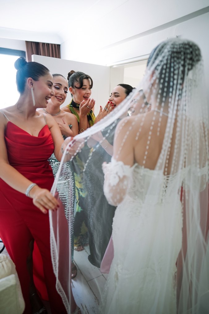 Korseli balık gelinlik - Görsel 5