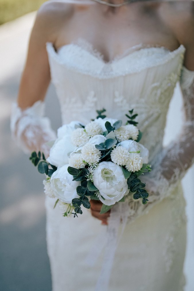 Korseli balık gelinlik - Görsel 2