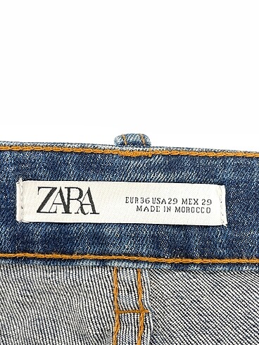 36 Beden mavi Renk Zara Jean / Kot %70 İndirimli.