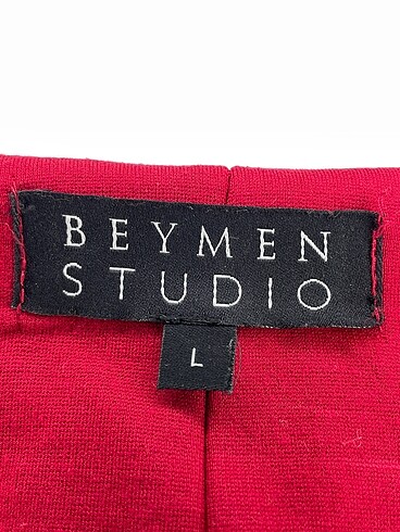 l Beden kırmızı Renk Beymen Studio Kısa Elbise %70 İndirimli.