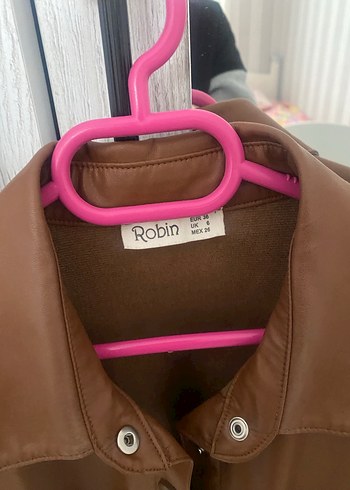 Deri gömlek pantolon takım - Görsel 3