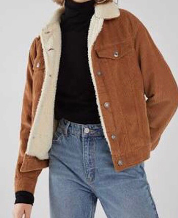 Bershka Taba rengi mont