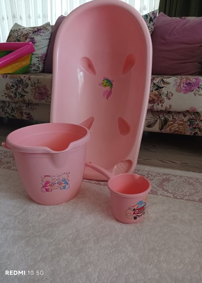Bebek banyo küvet takımı - Görsel 2