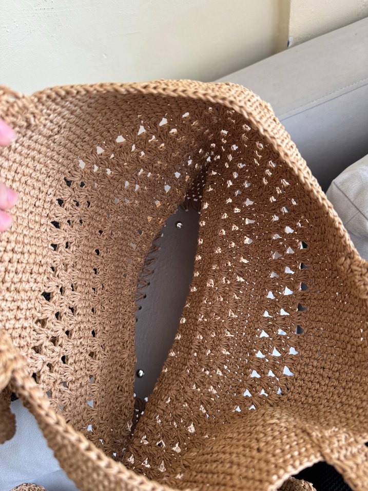 Örgü Bohem Kadın Çanta - Görsel 5