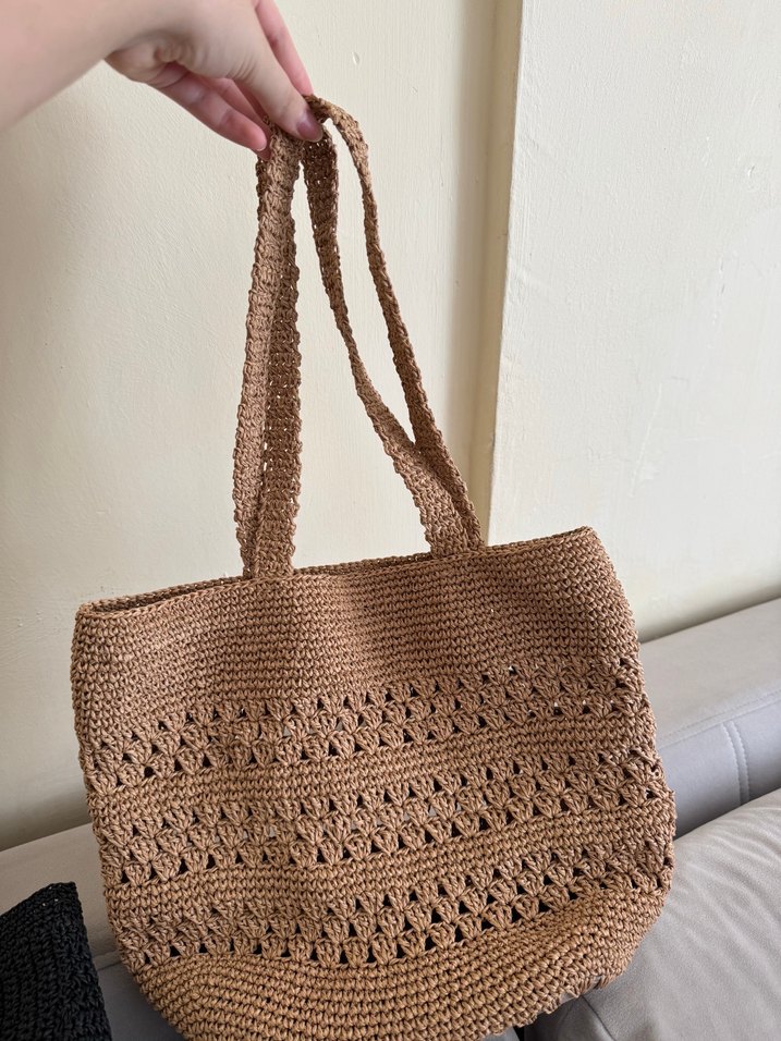 Örgü Bohem Kadın Çanta - Görsel 2