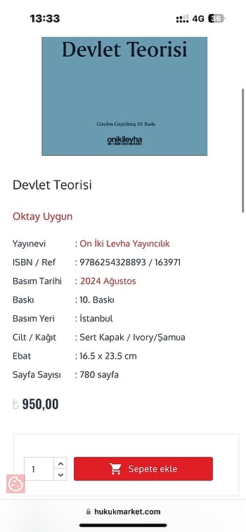 Oktay uygun devlet teorisi