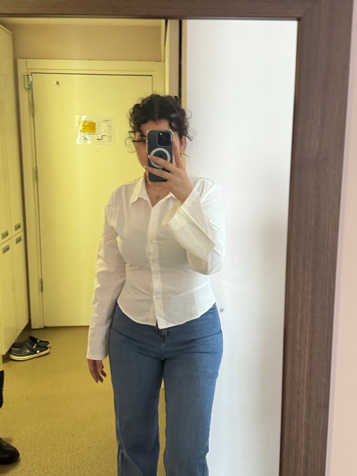 Kadın Mavi Regular Fiy Kot Pantolon - Görsel 5