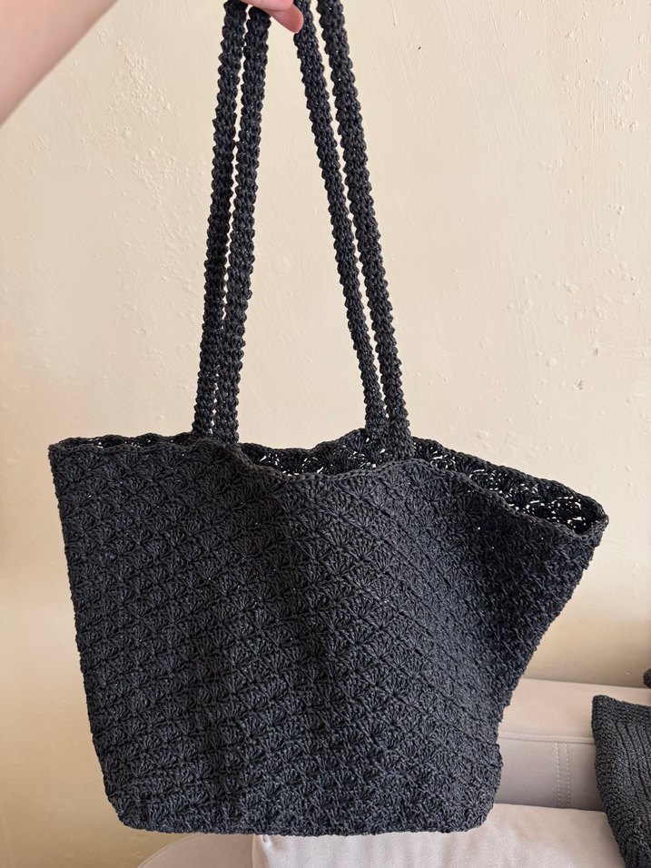 Hasır Plaj Çantası - Görsel 2