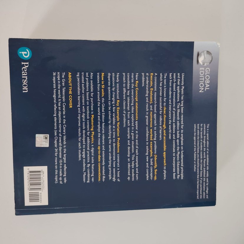 Pearson University Physics with Modern Physics - Global Edition - Görsel 3