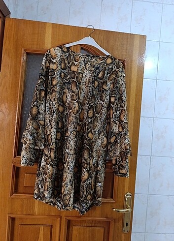 xxl Beden Leopar kadın tunik XXL beden
