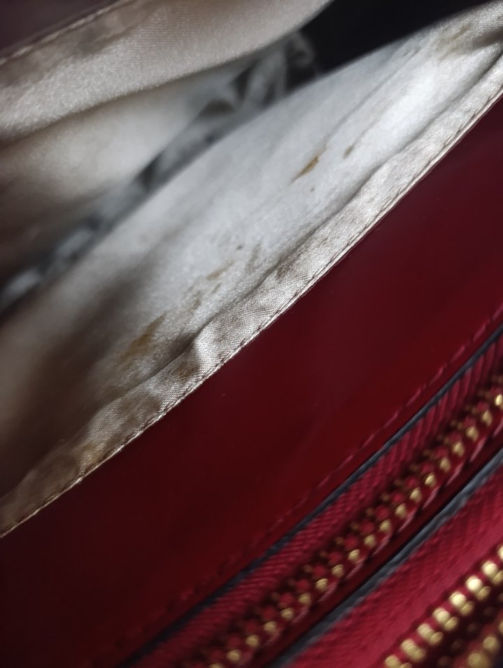 Bordo İşlemeli  Kadın Çanta - Görsel 5