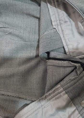 Gri Kadın Kumaş Pantolon - Görsel 4