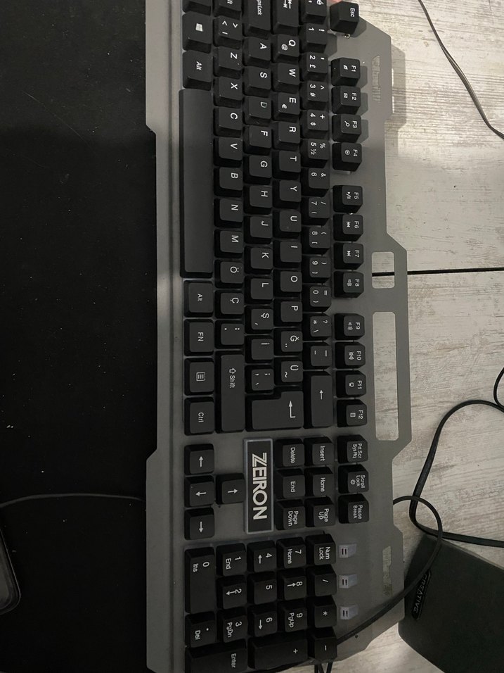 Siyah  zeiron marka Monitör masa üstü bilgisayar - Görsel 4