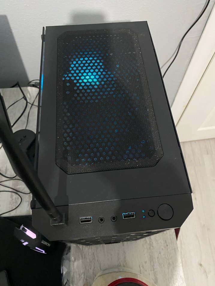 Siyah  zeiron marka Monitör masa üstü bilgisayar - Görsel 3