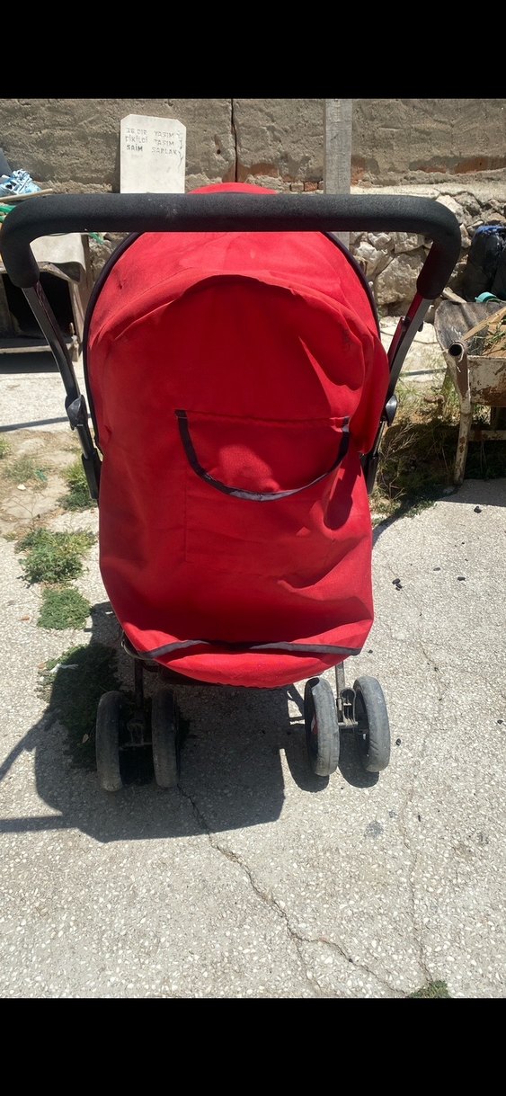 Kırmızı Baby Hope Bebek Arabası - Görsel 2