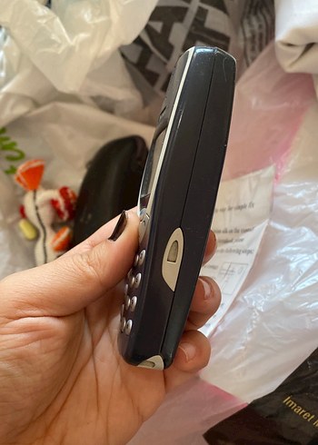 Nokia Klasik Cep Telefonu Beyaz-Koyu - Görsel 2