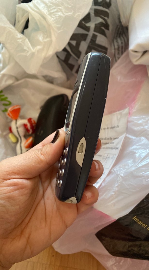 Nokia Klasik Cep Telefonu Beyaz-Koyu - Görsel 2