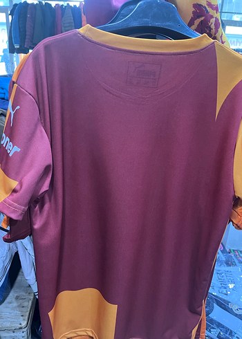 Galatasaray Baskılı Bordo Hardal Tişört - Görsel 2