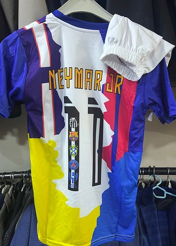 Neymar taraftarı çocuk forması - Görsel 2
