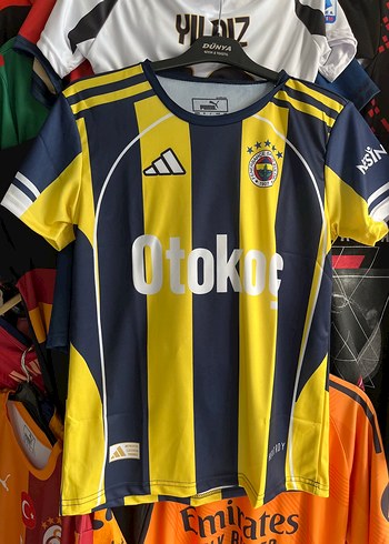 Sarı Lacivert Erkek Kısa Kollu Spor Forması