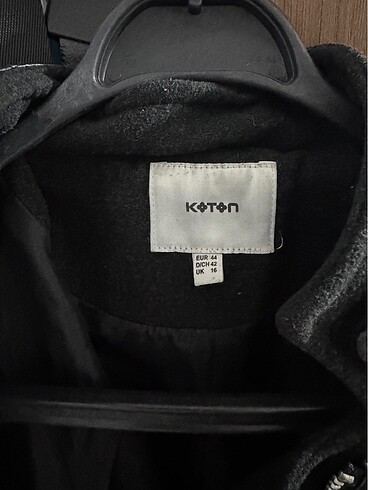 Kaşe deri detaylı kaban - Görsel 2