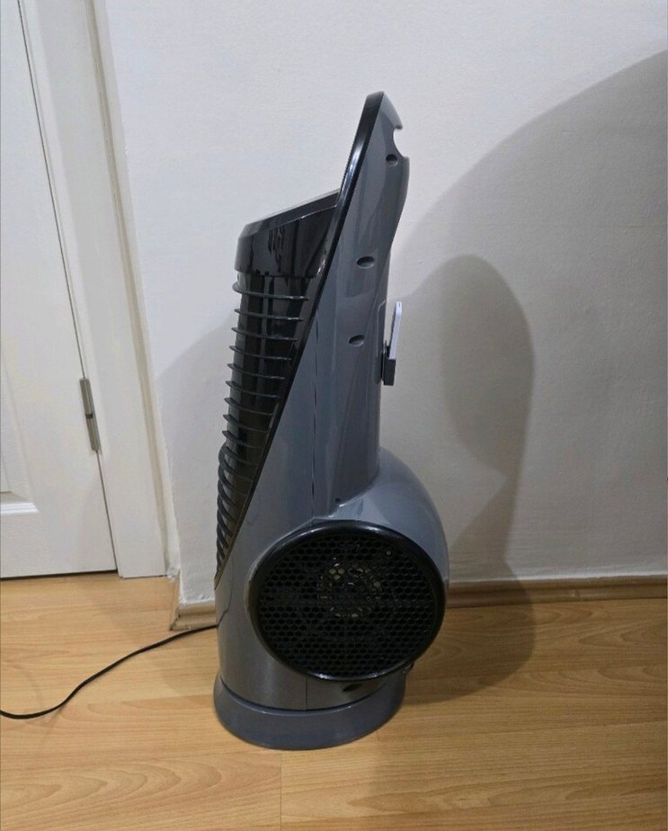 Fakir Siyah-Gri Ayaklı Vantilatör - Görsel 2