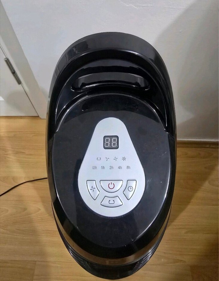 Fakir Siyah-Gri Ayaklı Vantilatör - Görsel 4