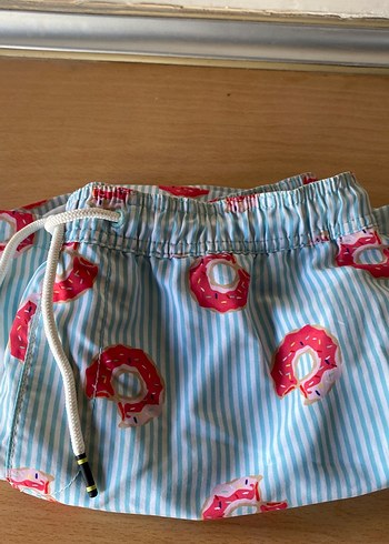 Erkek Mavi Renkli Mini Bağcıklı Şort mayo Jack Jones - Görsel 3