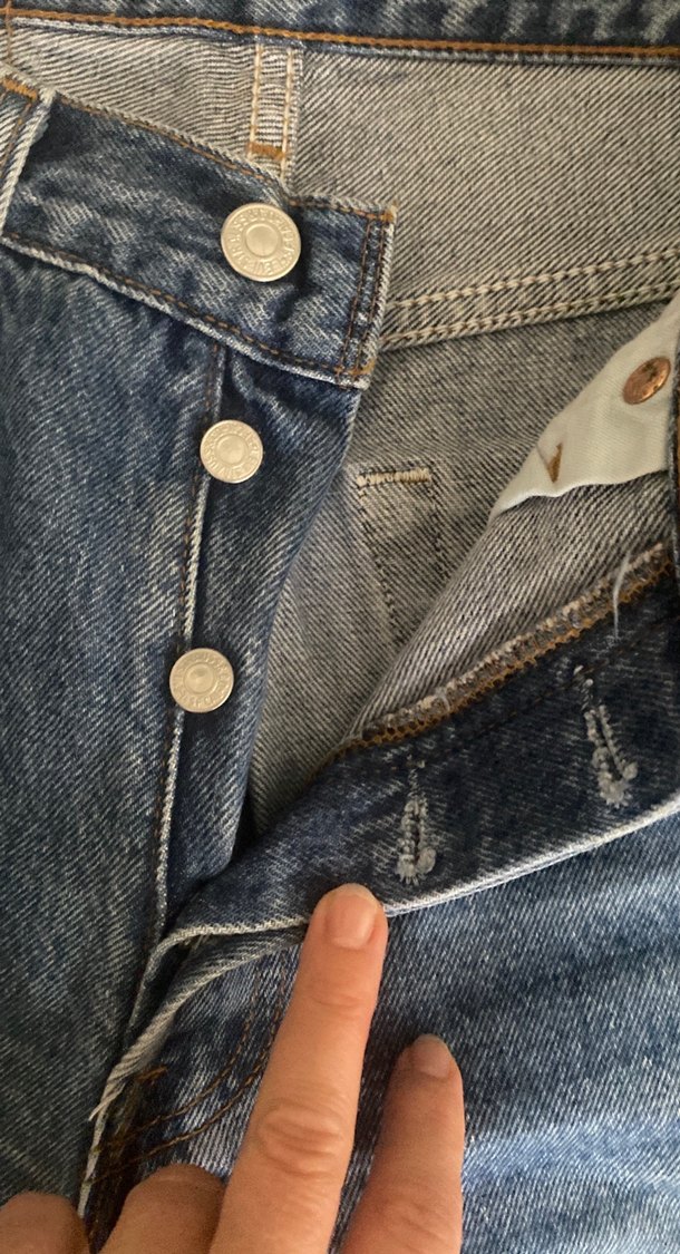 Kadın Açık Mavi Normal Boy Denim Pantolon.Lewis 501 — görsel 2/5