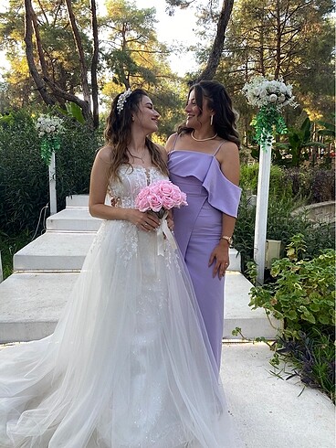 Aslı Doğan Tasarımı Balık Model Gelinlik - Görsel 7