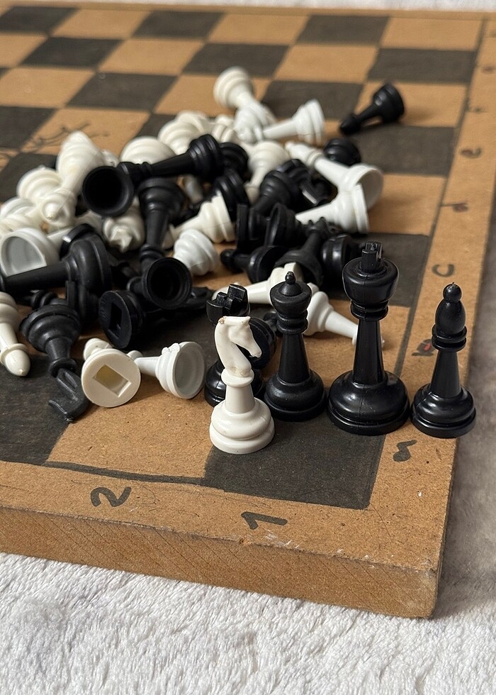 El yapımı satranç tahtası - Görsel 2