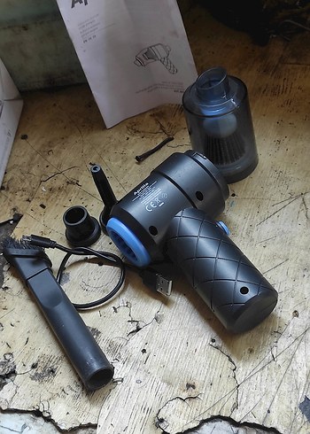 Aprilla Siyah Taşınabilir HEPA Elektrikli Süpürge - Görsel 6