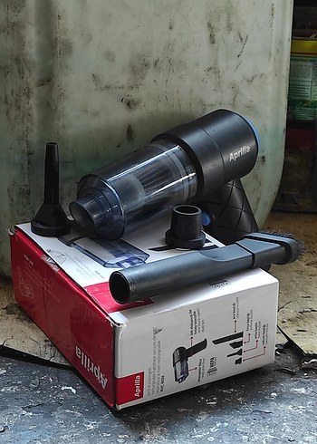 Aprilla Siyah Taşınabilir HEPA Elektrikli Süpürge - Görsel 5