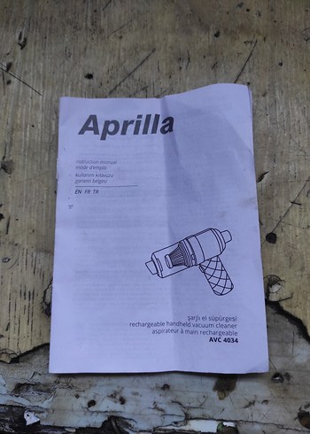 Aprilla Siyah Taşınabilir HEPA Elektrikli Süpürge - Görsel 7