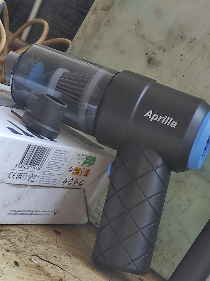 Aprilla Siyah Taşınabilir HEPA Elektrikli Süpürge - Görsel 4