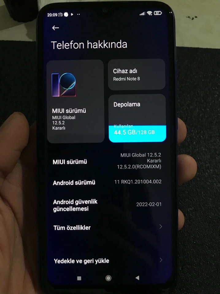 Xiaomi Redmi Note 8 Tertemiz - Görsel 2