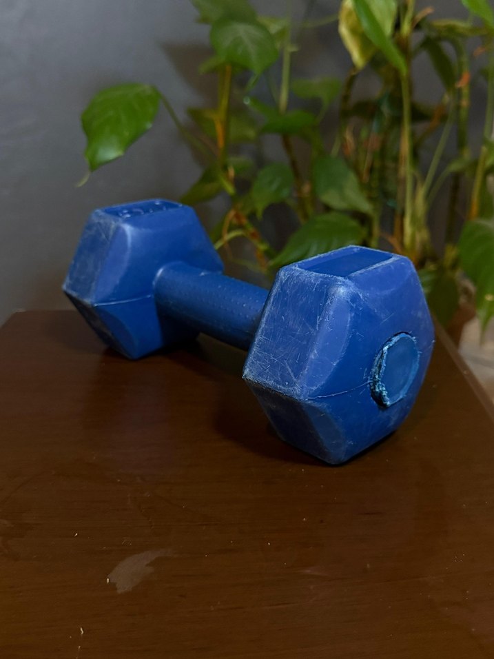 1 KG Koyu Mavi Dambıl - Görsel 4