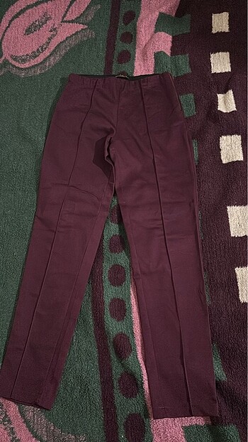 40 Beden bordo Renk Bordo renk tayt pantolon