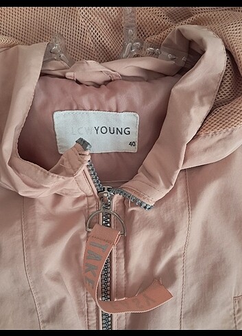 LC Waikiki Lcw Kadın Yağmurluk Pembe
